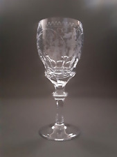 Vintage kristall weinglas gebraucht kaufen  Dalheim, Mommenheim, Undenheim