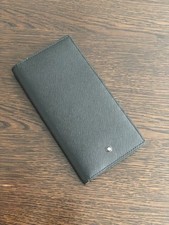 Autêntica carteira Montblanc longa dobrável preta comprar usado  Enviando para Brazil