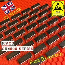 10 peças CD4000 série IC circuitos integrados genuínos HLF portas lógicas CMOS Reino Unido comprar usado  Enviando para Brazil