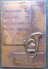 Plaque bataillon chasseurs d'occasion  Montpellier-
