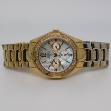 Relógio feminino GUESS Waterpro G11609L quartzo analógico tamanho. Bateria nova 7 3/4" comprar usado  Enviando para Brazil