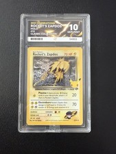Rocket zapdos holo for sale  ROYSTON