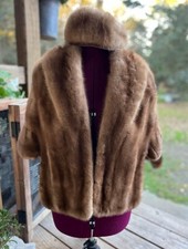 Fur stole wrap for sale  Corning