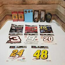 Lote de pines, pegatinas, llaveros y cronómetro coleccionables de carreras de NASCAR. USADO segunda mano  Embacar hacia Mexico