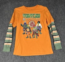 Camiseta masculina manga longa Teenage Mutant Ninja Turtles X Naruto tamanho médio comprar usado  Enviando para Brazil