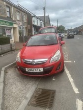 Breaking corsa red for sale  BARRY