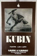 Affiche exposition originale d'occasion  Vannes