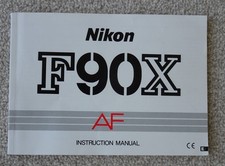 Nikon f90x instruction for sale  UK