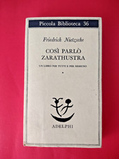 Filosofia nietzsche cosi usato  Padova