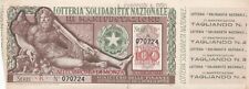 Lotteria solidarieta nazionale usato  Bergamo