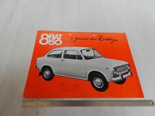 Brochure depliant originale usato  Santena