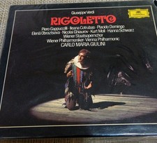 VERDI 2 NM CDs  RIGOLETTO GIULINI SCHWARZ DOMINGO DG W. GERMANY 1980 FULL SILVER comprar usado  Enviando para Brazil