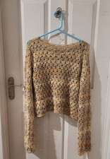 Handmade crochet top for sale  SALISBURY