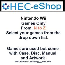 Nintendo wii games for sale  GRANTHAM