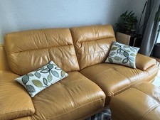 Islington mustard leather for sale  LONDON