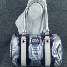Bolsa de cano Star Wars R2D2 tamanho médio azul prata bolsa nerd star wars robô tote comprar usado  Enviando para Brazil