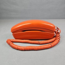 Antigo Trimline Laranja Queimado Botão Tom de Toque Sistema de Campainha Telefone Propriedade comprar usado  Enviando para Brazil