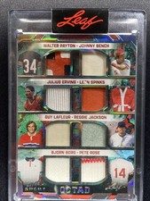 2023 Leaf Octad 0-13 Payton, Banco, Erving, Spinks, Lafleur, Jackson, Borg, Rosa 1/2 comprar usado  Enviando para Brazil