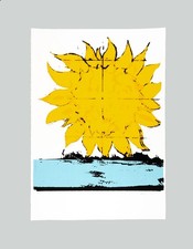 Mario schifano sole usato  Vasto