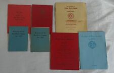 Freemason masonic booklets for sale  GAINSBOROUGH