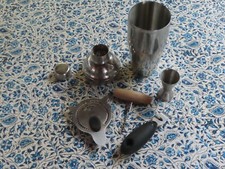 Usado, Kit de barman mixologia e artesanato conjunto de 7 peças incluindo coqueteleira e filtro comprar usado  Enviando para Brazil