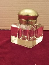 Encrier ancien cristal d'occasion  Sedan