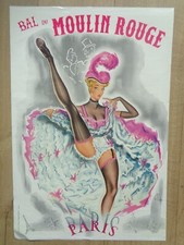 Affiche ancienne bal d'occasion  Douarnenez
