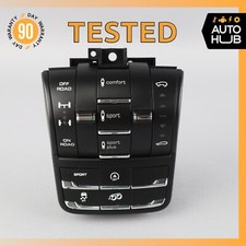Painel interruptor seletor modo suspensão 15-18 Porsche Cayenne 958 GTS fabricante de equipamento original comprar usado  Enviando para Brazil