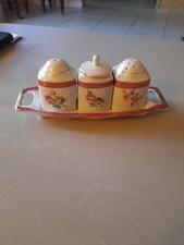Vintage ensemble condiments d'occasion  Marmande