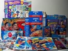 Grande Lote de Cabeças de Ar SUPERMAN Doces e Alimentos Hershey's Nestle Quaker 15+ peças comprar usado  Enviando para Brazil