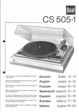 Dual bedienungsanleitung 505 gebraucht kaufen Dual bedienungsanleitung 505 gebraucht kaufen  Salzgitter