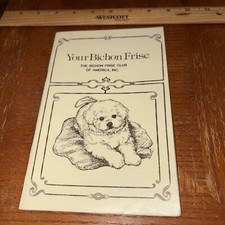 1989 Your Bichon Frise Club of America / Renate Dietz Anne Jones Illustrated comprar usado  Enviando para Brazil