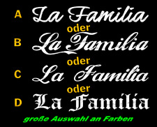 Familia auto aufkleber gebraucht kaufen  Stein