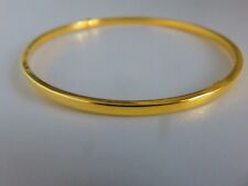 Gold slave bangle for sale  SALFORD