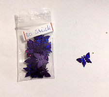 Pailletten schmetterling lila gebraucht kaufen  Pirmasens