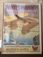 Affiche encadrée bois d'occasion  Sens