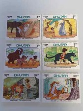 Francobolli stamps bhutan usato  Sanremo