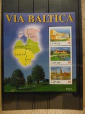 Latvija block via gebraucht kaufen  Haidmühle