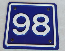Plaque metal adresse d'occasion  Saint-Louis