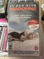 Madonna 1991 vhs for sale  KILMARNOCK