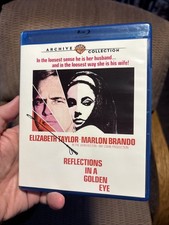Reflections in a Golden Eye (2-Blu-ray, 1967) Warner Archive. Marlon Brando, usado comprar usado  Enviando para Brazil