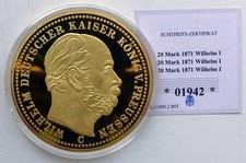 Medaille 70mm mark gebraucht kaufen  Köln