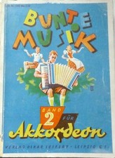 Noten akkordeon bunte gebraucht kaufen  Berlin