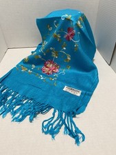 Faux pashmina floral for sale  North Bend