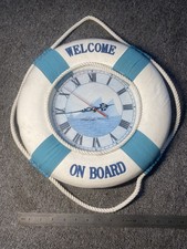 Wall clock nautical for sale  ST. LEONARDS-ON-SEA