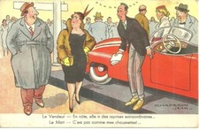 Cpa humour auto d'occasion  Tonnerre