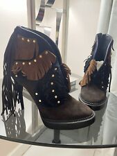 Sapatos/botinhas Burberry novos autênticos tamanho 39 (EUA 8), usado comprar usado  Enviando para Brazil