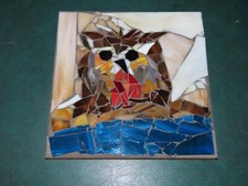 Owl stain glass for sale  Fenton