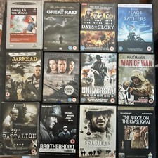 Dvd joblot war for sale  BELFAST