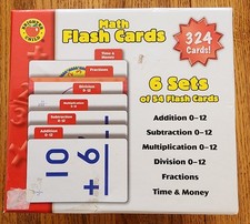 Math flash cards for sale  Clinton